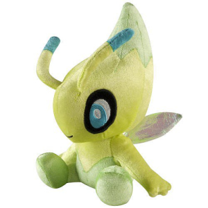 Authentic Pokemon plush Celebi 20th Anniversary 20cm TOMY